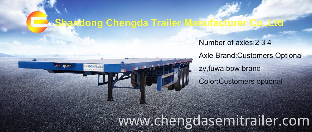 hot sale flatbed trailer 